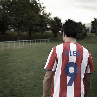  Head bowed down as the player walks off the pitch.